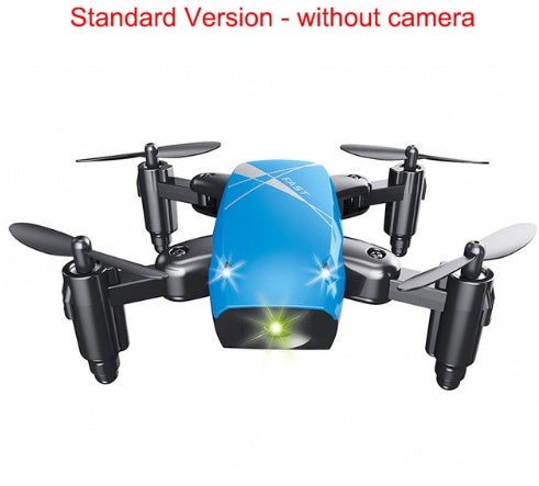 Micro Foldable RC Drone – Quadcopter Toy with Camera, 3D Steering Wheel Remote, WiFi APP Control, Kids Gift Helicopter