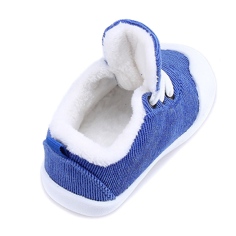 Infant Plus Velvet Thick Warm Cotton Shoes