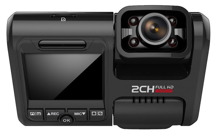 2160P Ultra HD Dash Cam – Dual Lens, Night Vision, Loop Recording