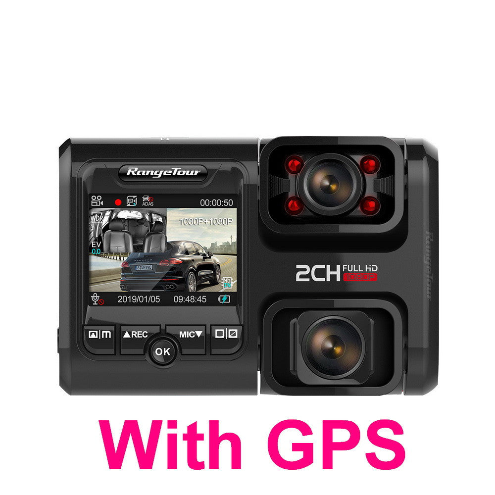 2160P Ultra HD Dash Cam – Dual Lens, Night Vision, Loop Recording