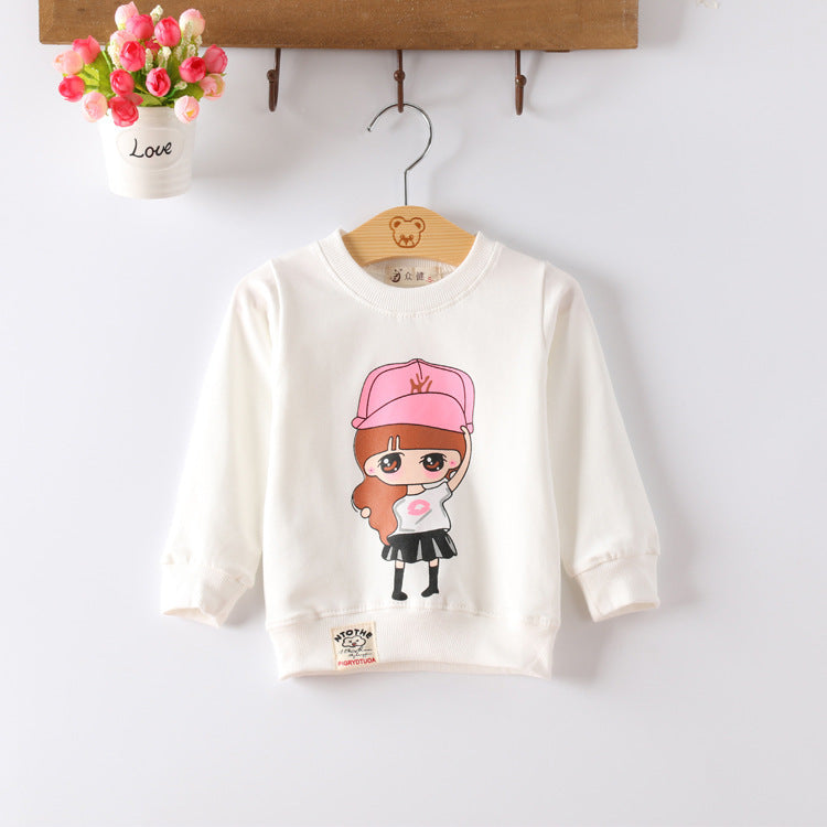 Girls Soft Knitted Cotton Pullover Baby Sweater Relaxed Fit