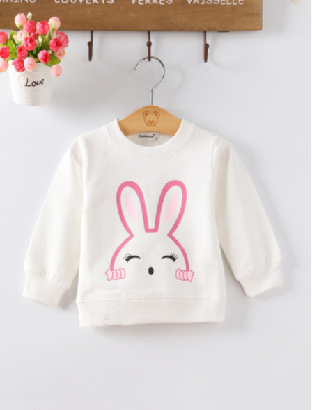 Girls Soft Knitted Cotton Pullover Baby Sweater Relaxed Fit
