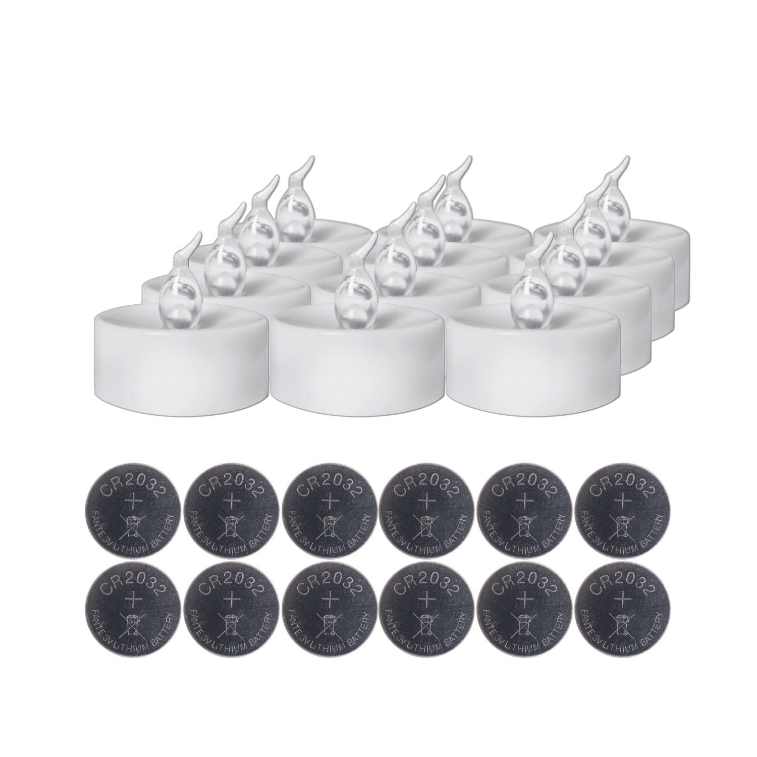 Flameless LED Tea Light Candles Battery Operated Flickering Night Lamp Party Decor