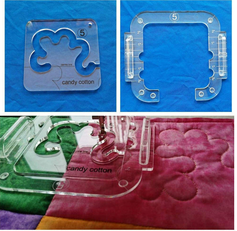 Transparent 4mm Thick Shaped Hollow Sewing Kit – Patchwork Template