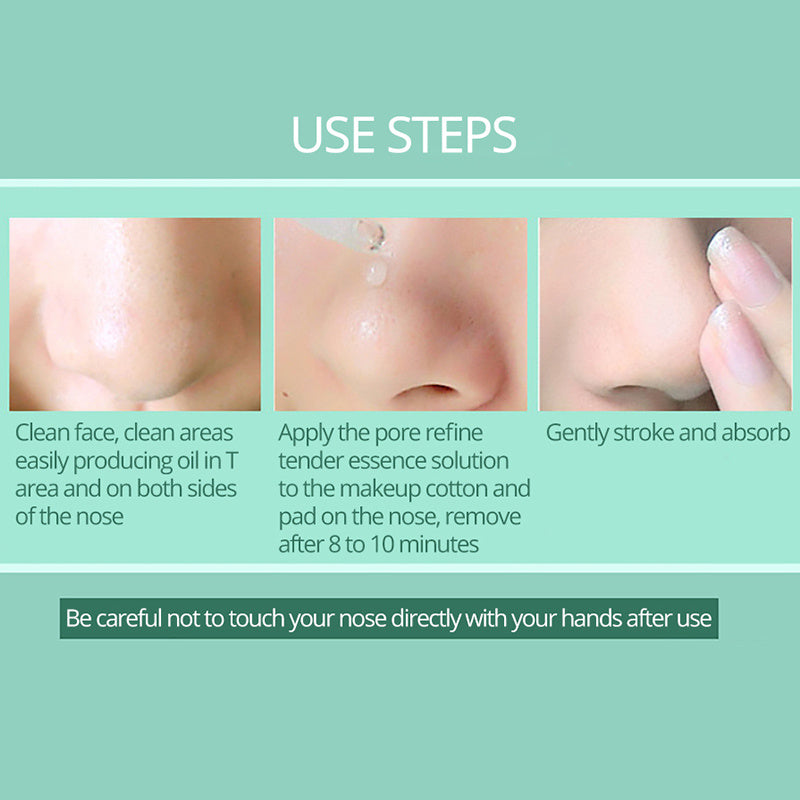 Cui Ranmei Pore Refinement Serum – Moisturizing & Whitening Facial Essence with Hyaluronic Acid for Sensitive Skin