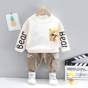 Children's Suits Children's Spring Clothes Western-style Baby Cute Two-piece Suits