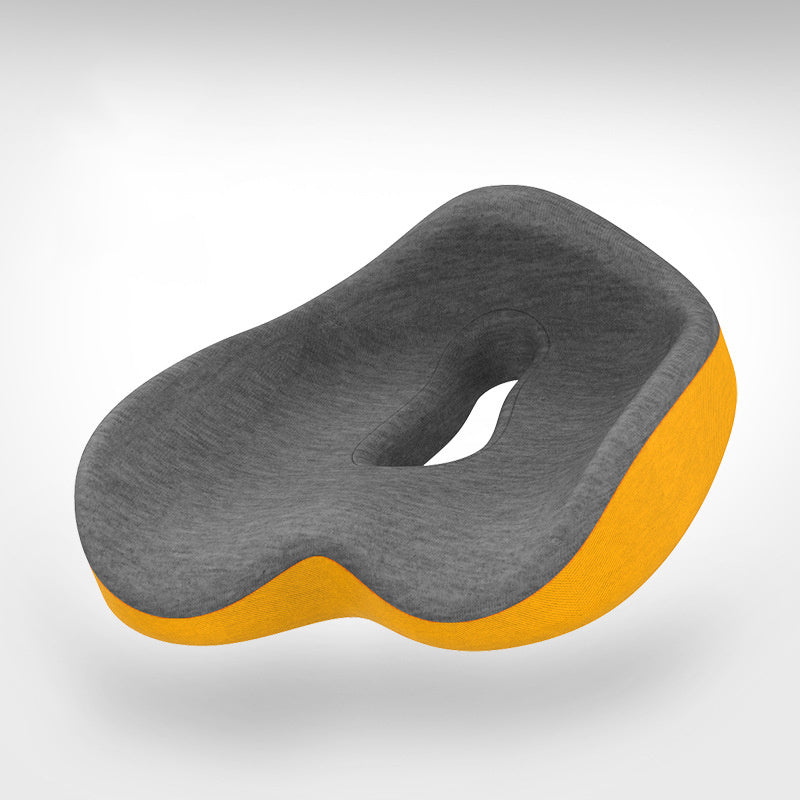 Ergonomic Polyurethane Office and Car Lumbar Cushion with Polyester Cover