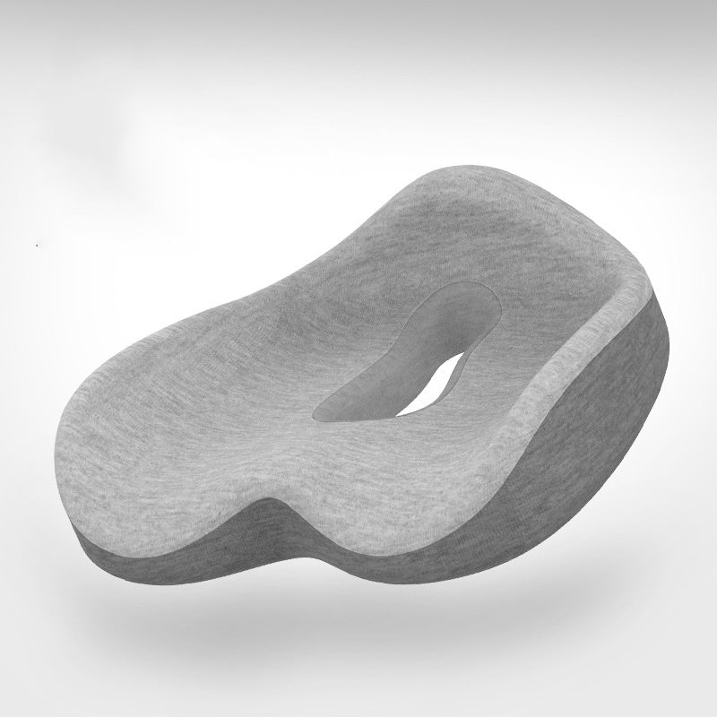 Ergonomic Polyurethane Office and Car Lumbar Cushion with Polyester Cover