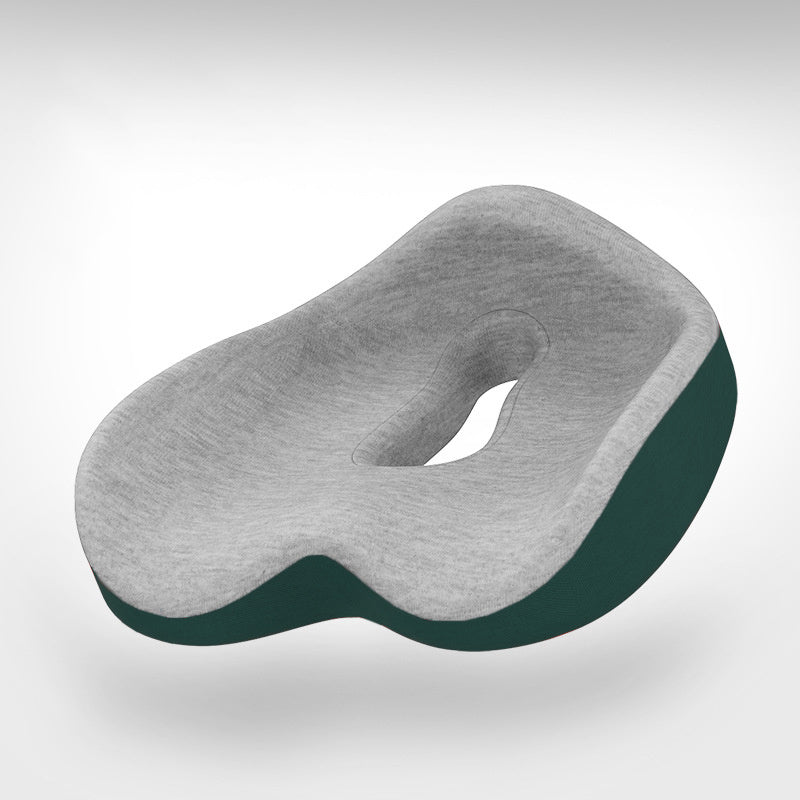 Ergonomic Polyurethane Office and Car Lumbar Cushion with Polyester Cover