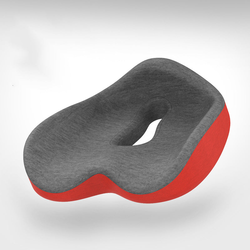 Ergonomic Polyurethane Office and Car Lumbar Cushion with Polyester Cover