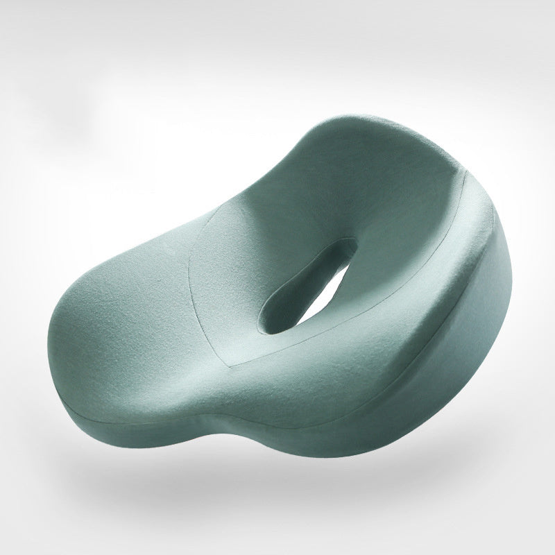 Ergonomic Polyurethane Office and Car Lumbar Cushion with Polyester Cover