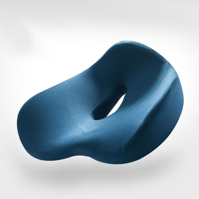Ergonomic Polyurethane Office and Car Lumbar Cushion with Polyester Cover