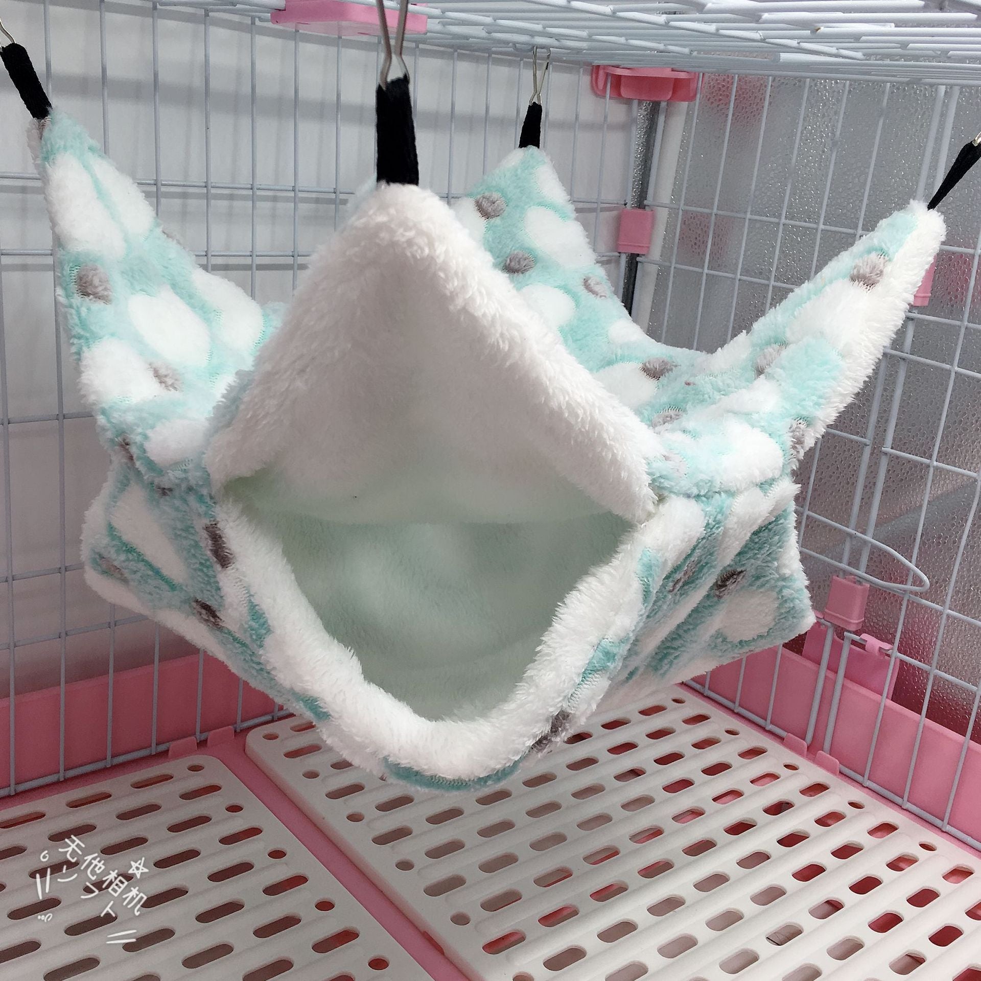 Warm Double Mezzanine Hammock Small Pet Hammock Hanging Squirrel Sleeping Bag