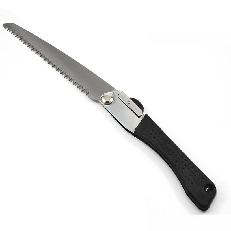 BD-57 Folding Saw – High Carbon Tool Steel Blade with PVC Handle for Garden and Outdoor Use