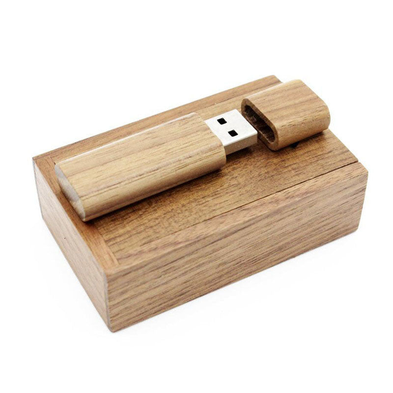 32GB Wooden USB Flash Drive – Custom Engraving Included, USB 3.0
