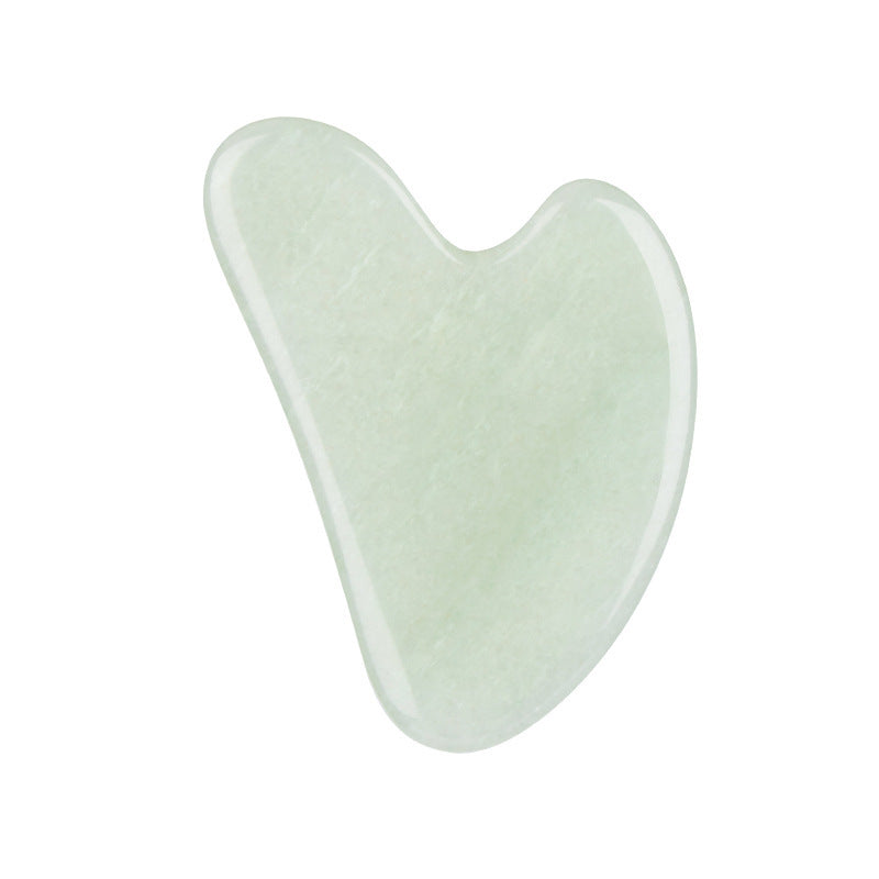 Jade Scraping Massage Tool – Gua Sha Scraper Board for Face & Body
