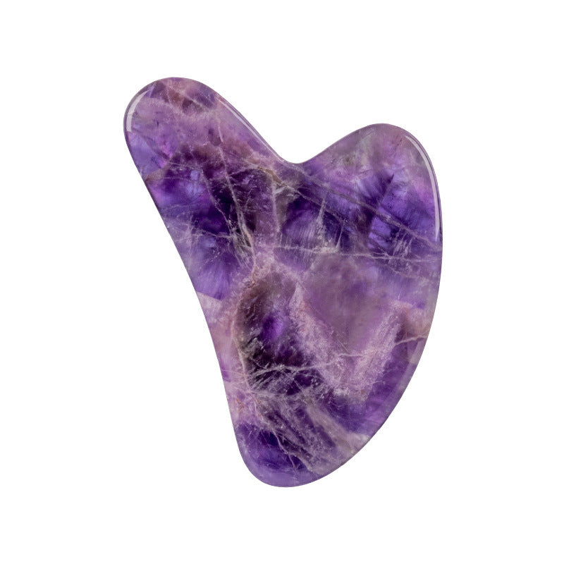 Jade Scraping Massage Tool – Gua Sha Scraper Board for Face & Body