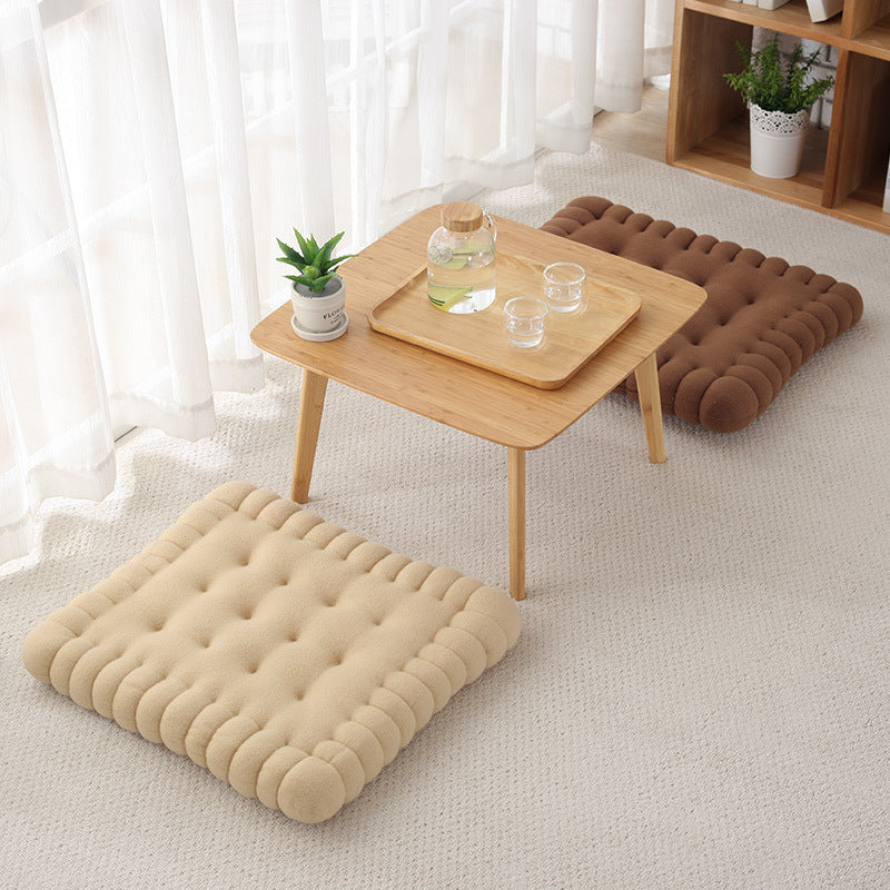 Biscuit Mat Dining Table Chair Mat Japanese Tatami Cushion