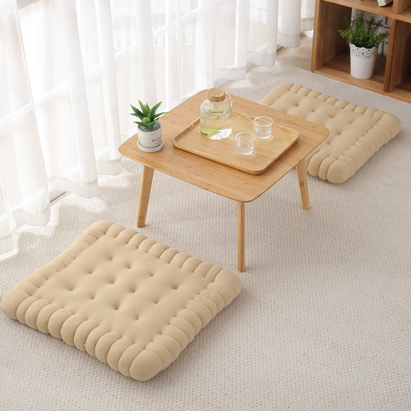 Biscuit Mat Dining Table Chair Mat Japanese Tatami Cushion