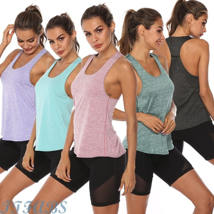 Women’s Slim Fit Tank Top – Cropped Yoga Sports Bra Gym Vest