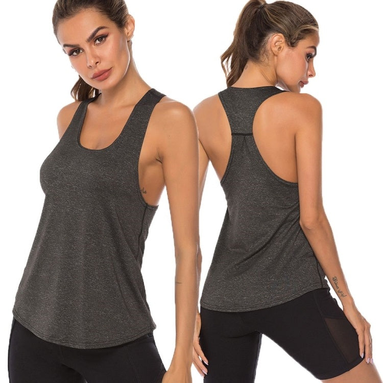 Women’s Slim Fit Tank Top – Cropped Yoga Sports Bra Gym Vest