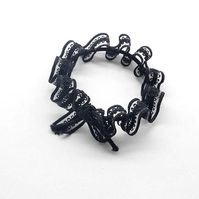 Fashionable And Simple Lady Style Lace Knotted Hair Circle