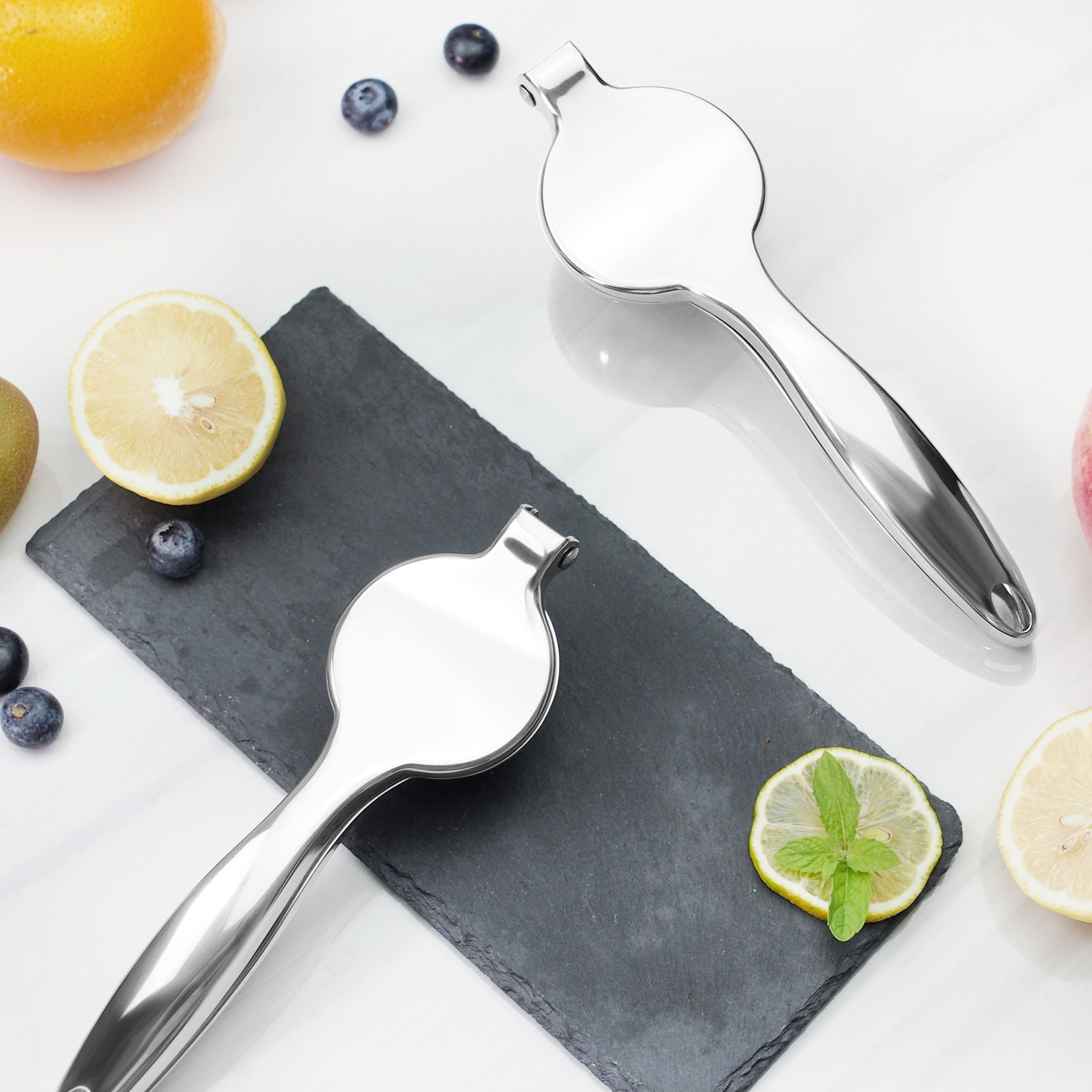 Stainless Steel 304 Manual Lemon Press – Heavy-Duty Handheld Juicer