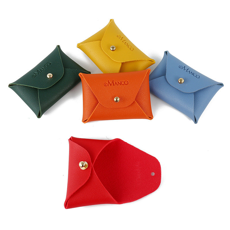 Fashion Simple All-Match Leather Coin Purse Small Jewelry Box