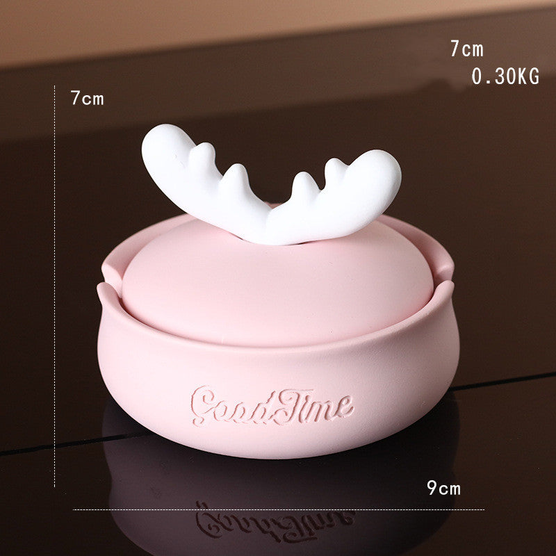 Home Living Room With Cover Anti Fly ash Creative Cute Girl Heart Ornament