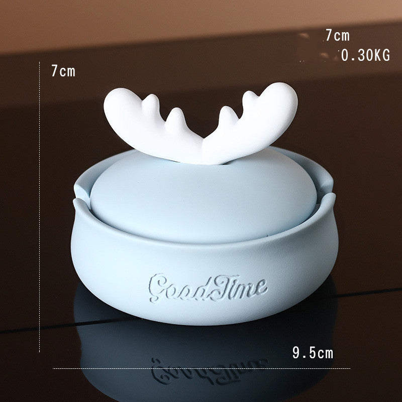 Home Living Room With Cover Anti Fly ash Creative Cute Girl Heart Ornament