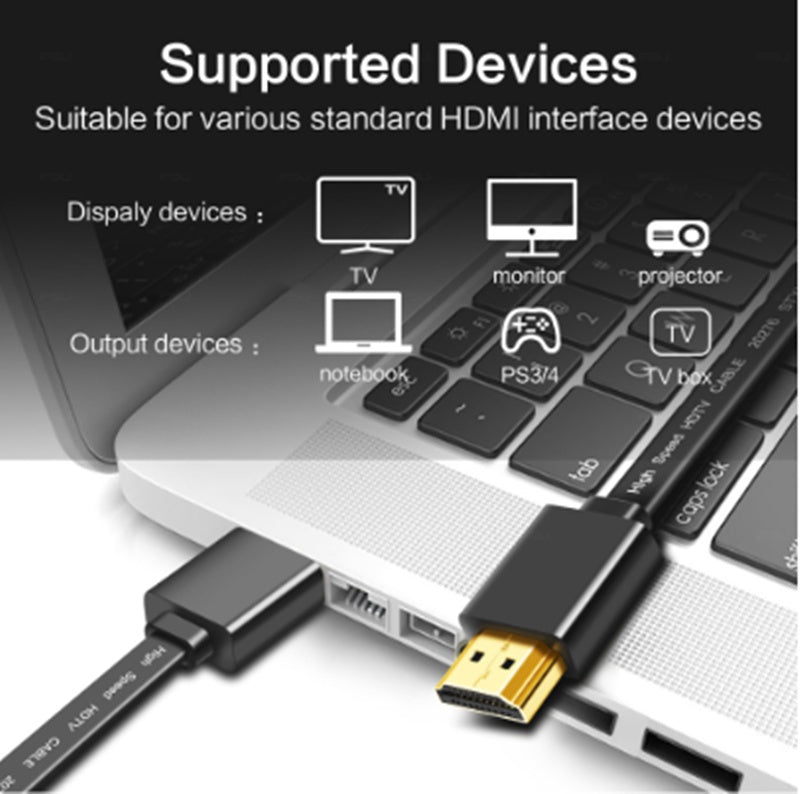 HDMI 2.0 TV Computer  Game Box Cable Set-top Box Extension Cable