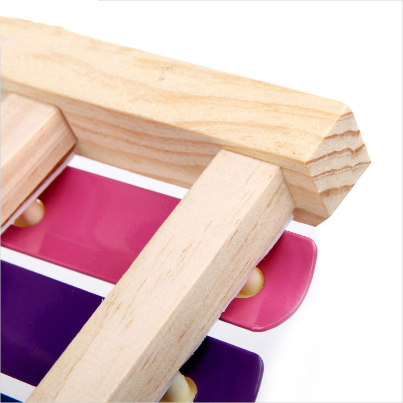Wooden Quality Hand-Knock Xylophone Early Education Puzzle Children's Eight-Tone Piano