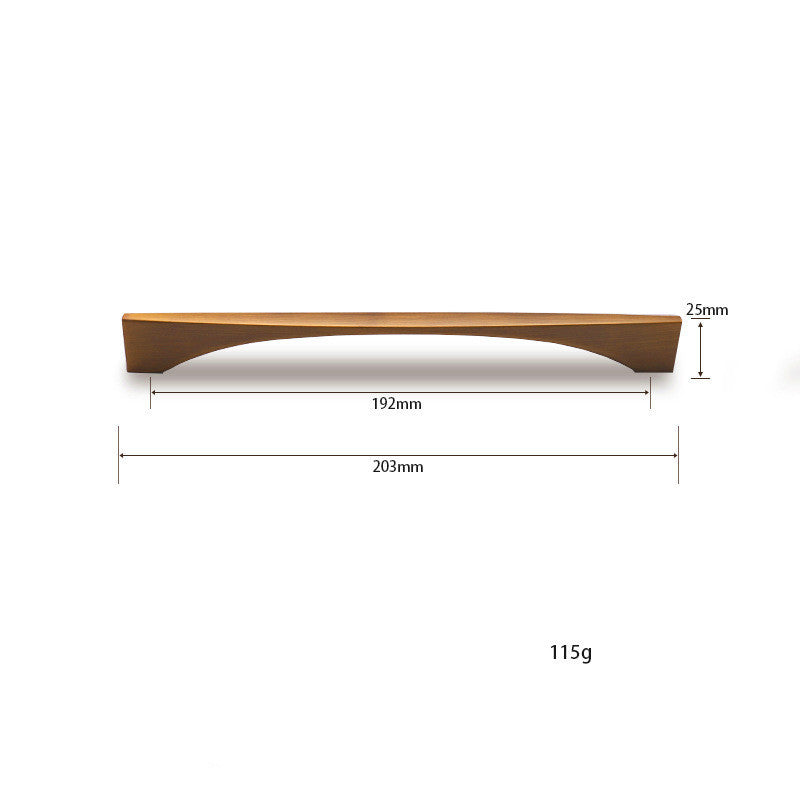 Modern Minimalist Light Luxury Handle Cabinet Wardrobe Door Drawer TV Cabinet Handle