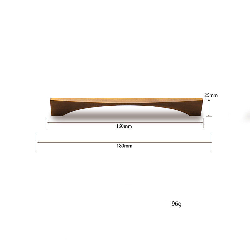 Modern Minimalist Light Luxury Handle Cabinet Wardrobe Door Drawer TV Cabinet Handle