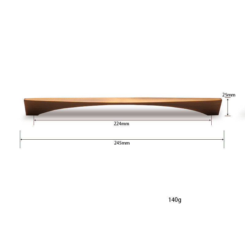 Modern Minimalist Light Luxury Handle Cabinet Wardrobe Door Drawer TV Cabinet Handle