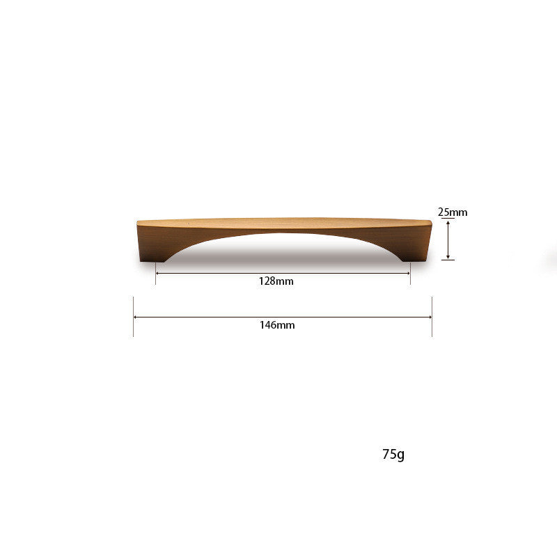 Modern Minimalist Light Luxury Handle Cabinet Wardrobe Door Drawer TV Cabinet Handle
