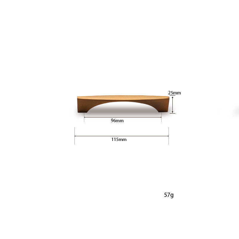 Modern Minimalist Light Luxury Handle Cabinet Wardrobe Door Drawer TV Cabinet Handle