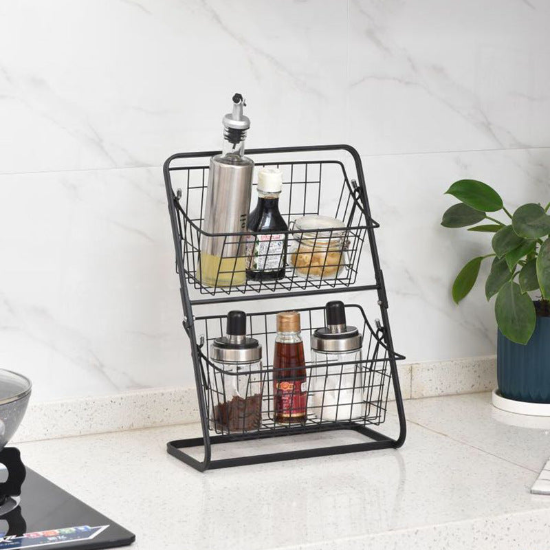Stainless Steel Multilayer Kitchen Storage Rack