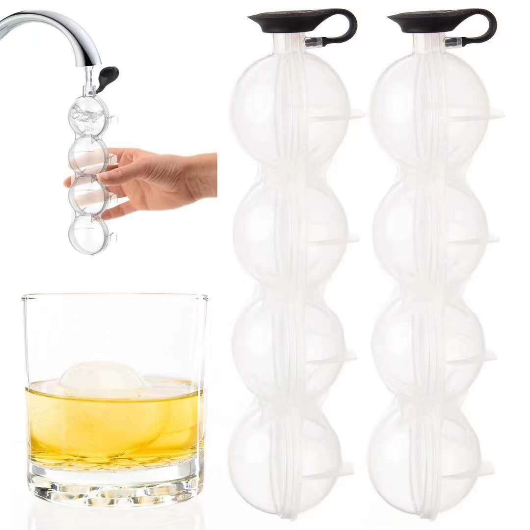 Silicone Whiskey Ice Sphere Mold For Cocktails And Parties