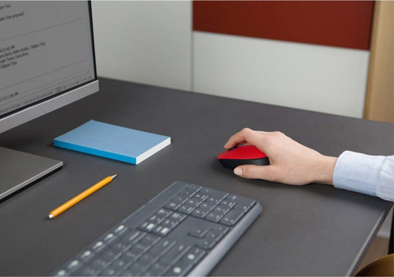 Small Portable Wireless Mouse – Compact & Convenient for Office Use