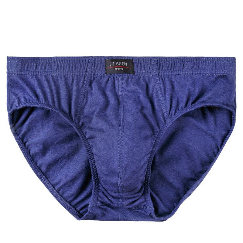 Cotton Underwear, Men's Underwear, Breathable Briefs, Large Fat Man Mid-Waist Underwear