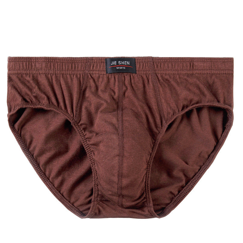 Cotton Underwear, Men's Underwear, Breathable Briefs, Large Fat Man Mid-Waist Underwear