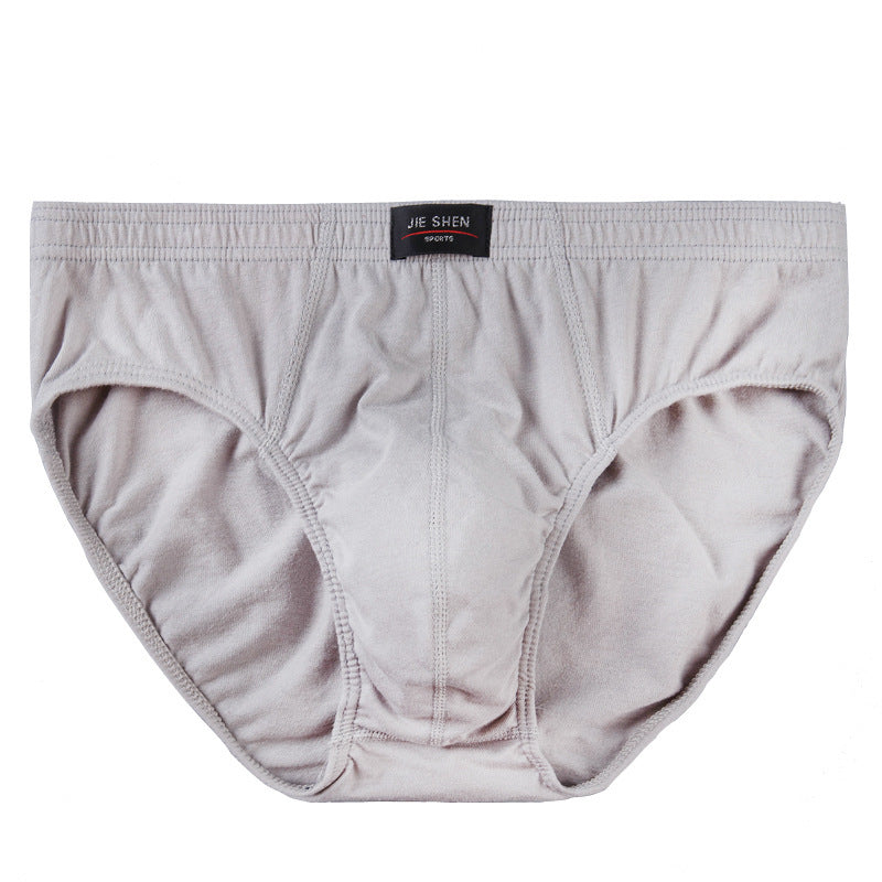 Cotton Underwear, Men's Underwear, Breathable Briefs, Large Fat Man Mid-Waist Underwear