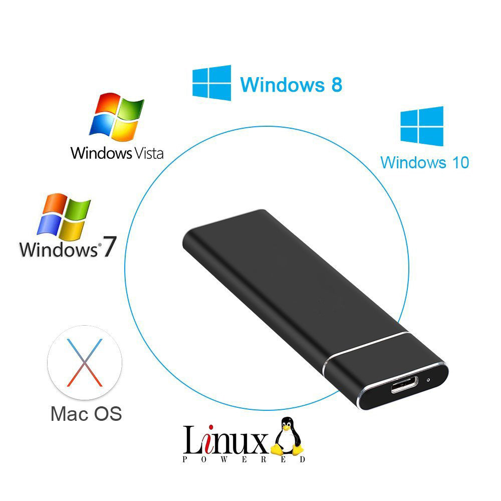 Solid Aluminum Alloy Mobile Hard Disk Box – Sturdy & Lightweight