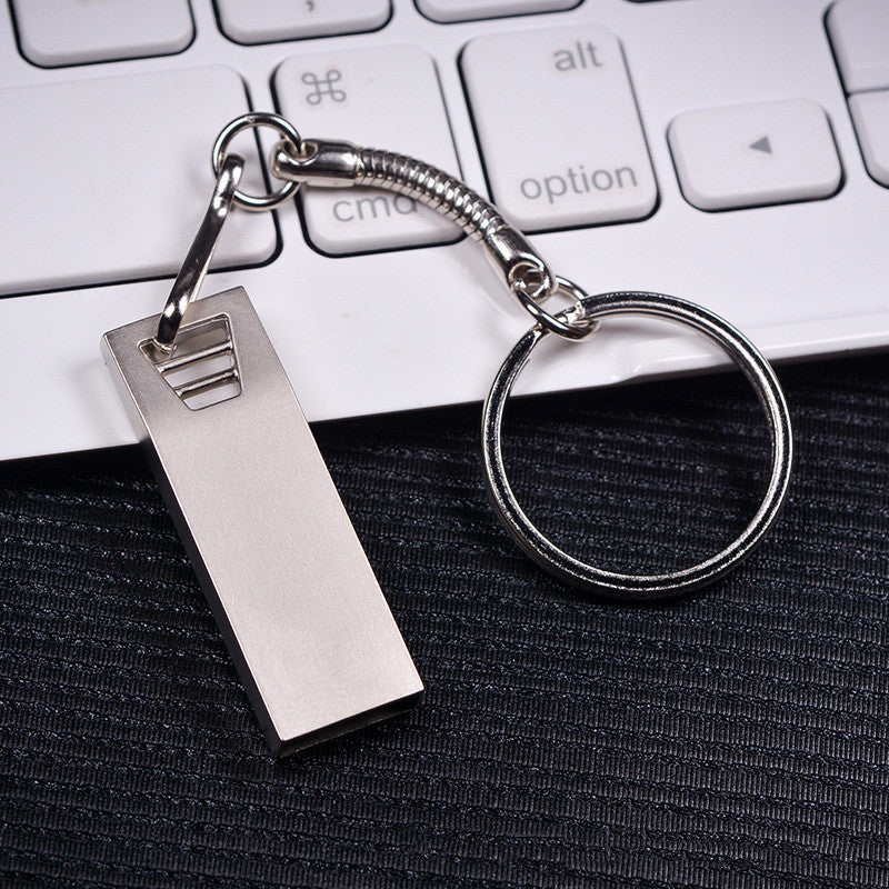 Custom Metal USB Flash Drive – Engraved Logo Gift, USB 3.0 (16–128GB)