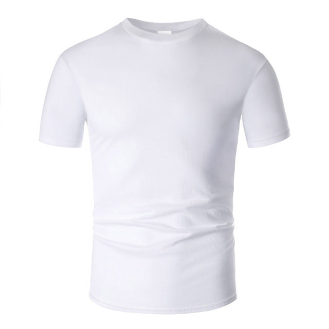 Unisex Cotton Crew Neck T Shirt Regular Fit Short Sleeve