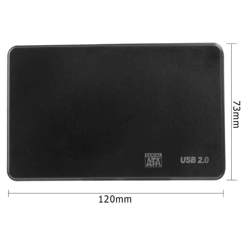 SATA Hard Drive Enclosure – 2.5″ USB 3.0 External HDD/SSD Case (USB 2.0 Compatible), UASP, Tool-Free