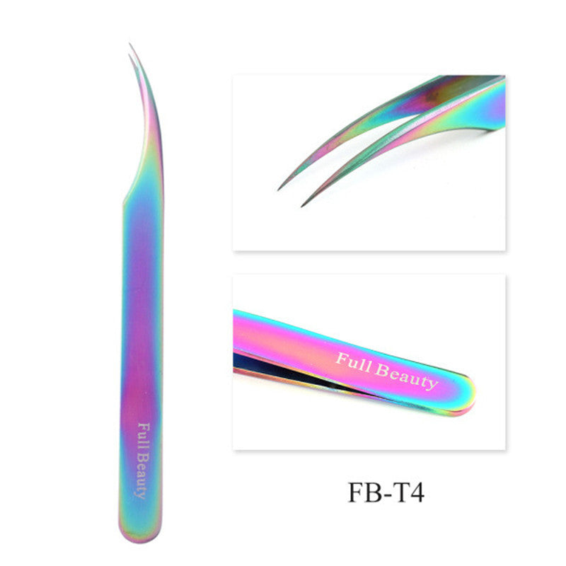 Electroplated Nail Clippers Set – Dead Skin Fork, Tweezers & Manicure Tools