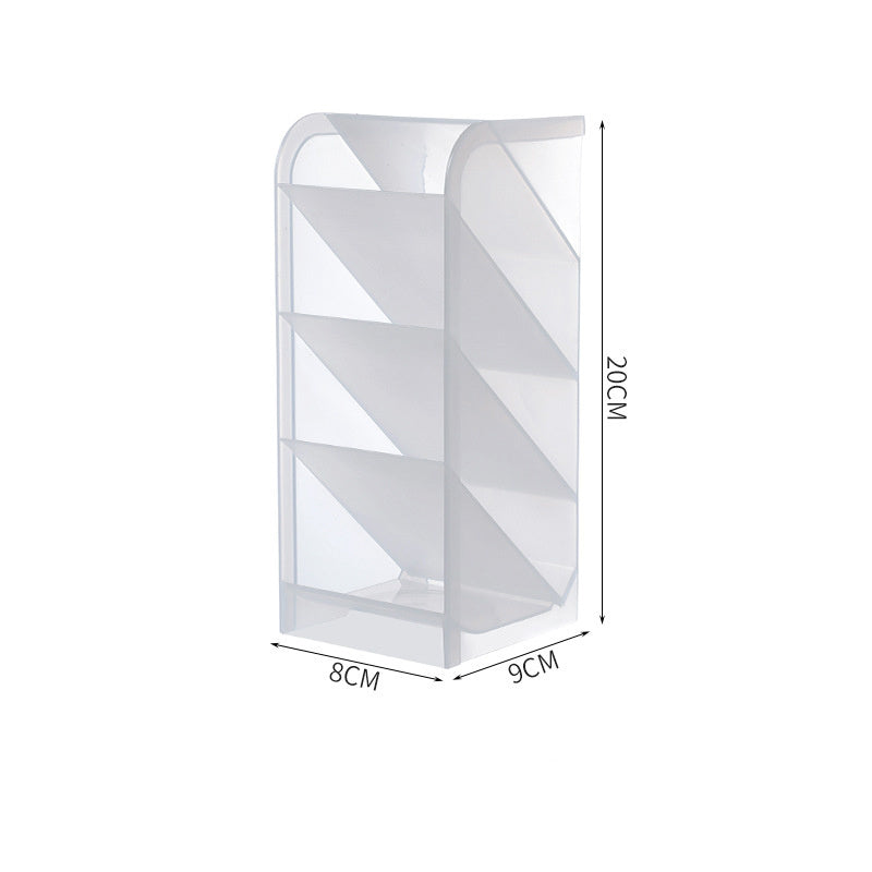 Simple Transparent Frosted Multifunctional Stationery Tube