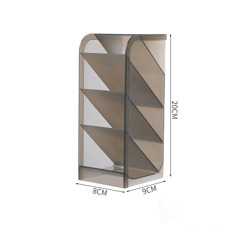 Simple Transparent Frosted Multifunctional Stationery Tube